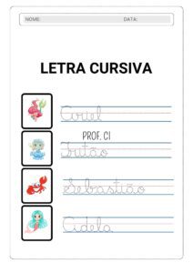 Atividades – A Pequena Sereia