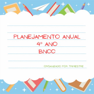 Planejamento anual BNCC - 4º ano