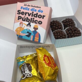 ARQUIVO - CAIXINHAS PARA DOCES DIA DO SERVIDOR PÚBLICO