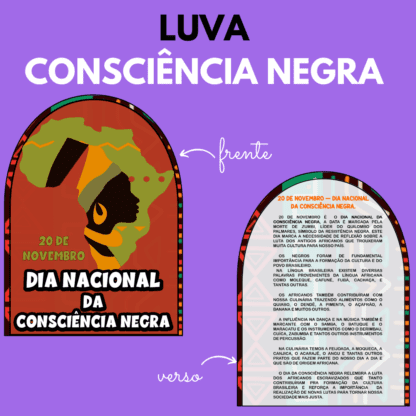 Luva - Consciência Negra