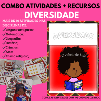 Combo atividades + recursos - diversidade