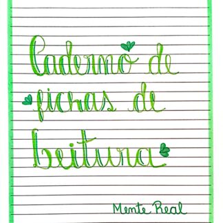 Fichas de leitura frases à mão