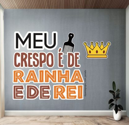 ARQUIVOS - KIT MEU CRESPO É DE RAINHA E DE REI - Image 2