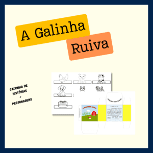 Dê Vida à História da Galinha Ruiva com Nossos Dedoches!