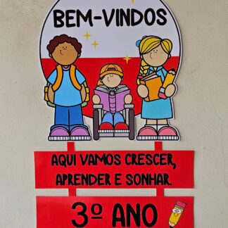 KIT DE DECORAÇÃO TEMA MENINO/MENINA
