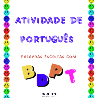 Atividade de português B,D,P e T