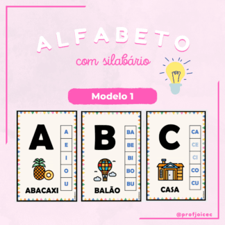 Alfabeto com silabário
