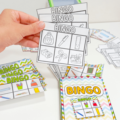 Bingo O QUE TEM NA ESCOLA - Image 3