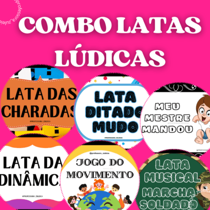 COMBO LATAS LÚDICAS