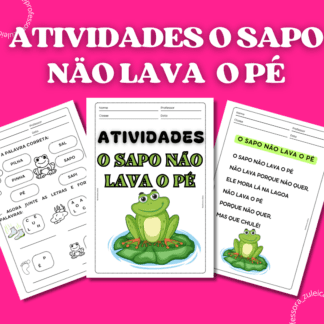 Atividades o sapo