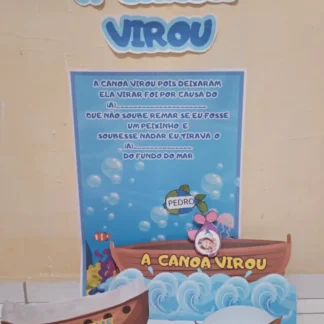 Kit: A CANOA VIROU