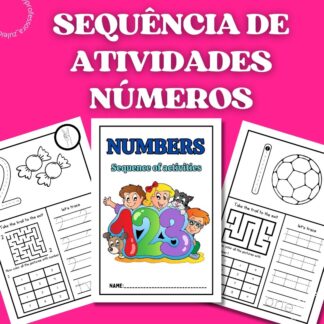 Sequência de atividades dos números