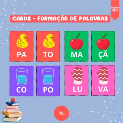 Cards - formação de palavras
