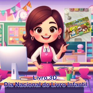 Livro 3D Sítio do Picapau Amarelo