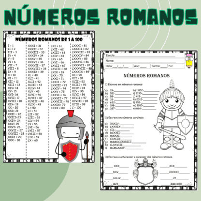 Kit Números Romanos atividades - Image 5