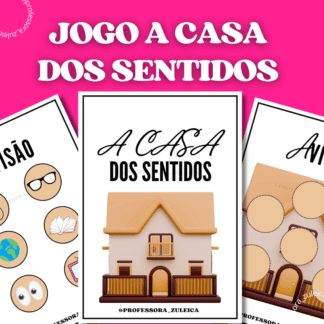 Jogo a casa dos sentidos