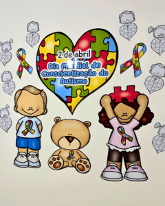 Kit Dia Mundial de Conscientização do Autismo