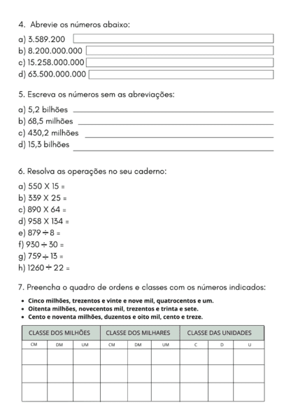 Atividades Diversas de Matemática - Image 3