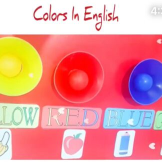 Jogo cores em inglês