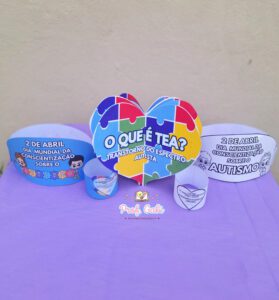 Coração interativo TEA+ mimos