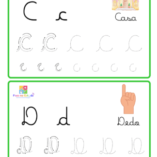 Treino de Letra Cursiva