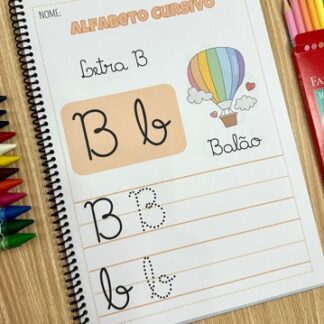 APOSTILA ALFABETO CURSIVO