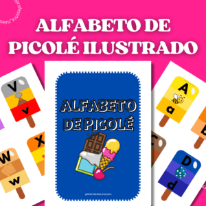Alfabeto de Picolé Ilustrado