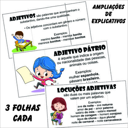 PACOTE DE ATIVIDADES SOBRE ADJETIVOS - Image 8
