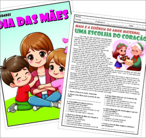 PACOTE DE ATIVIDADES SOBRE O DIA DAS MÃES