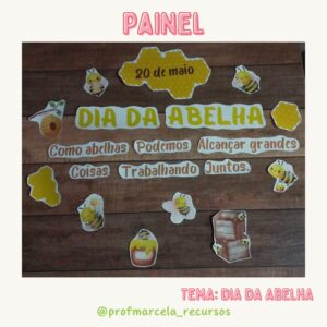 Painel dia da abelha