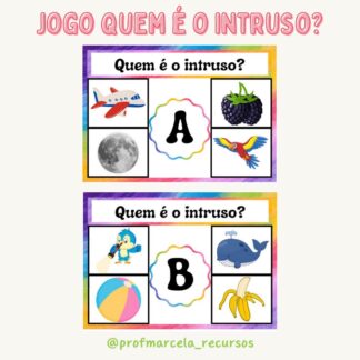 Jogo quem é o intruso