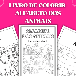 LIVRO DE COLORIR-ALFABETO DOS ANIMAIS