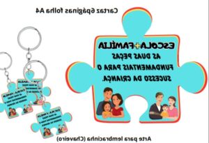 Mini kit para o dia da família na escola