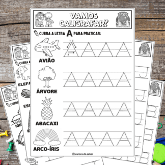 Caligrafia do Alfabeto