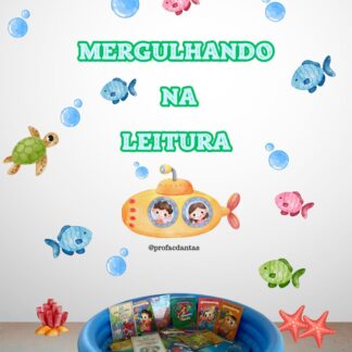 Kit Mergulhando na leitura