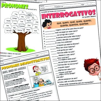 PACOTE DE ATIVIDADES SOBRE PRONOMES - Image 10