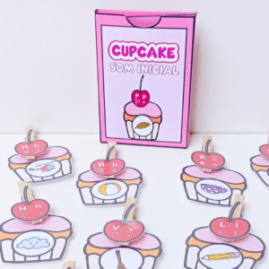 Cupcake do alfabeto