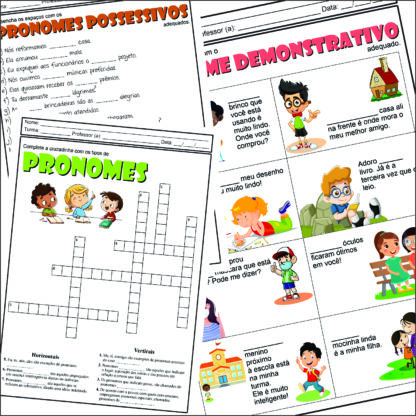 PACOTE DE ATIVIDADES SOBRE PRONOMES - Image 7