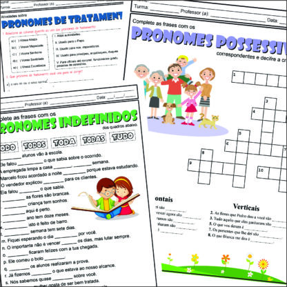 PACOTE DE ATIVIDADES SOBRE PRONOMES - Image 6