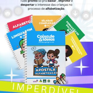 COMBO APOSTILAS - ALFABETIZANDO