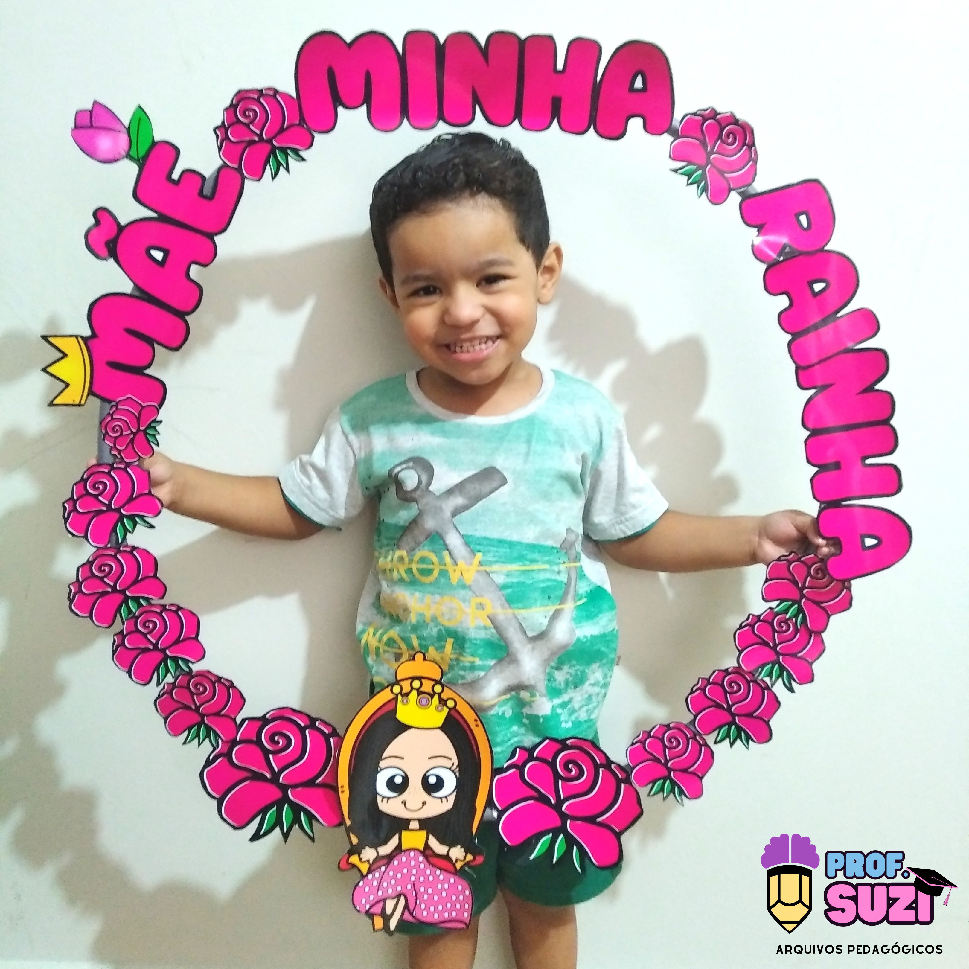 BAMBOÊ DIA DAS MÃES - MÃE MINHA RAINHA