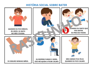 HISTÓRIA SOCIAL SOBRE NÃO BATER