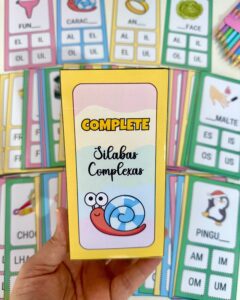 Complete as Sílabas