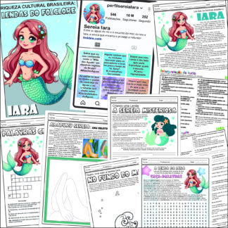 SEREIA IARA - LENDAS DO FOLCLORE