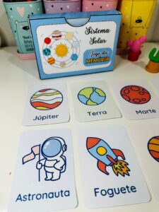Jogo da Memória: Sistema Solar