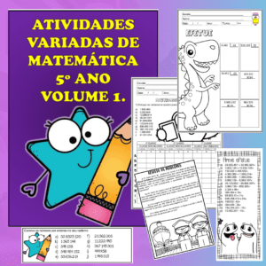 Atividades variadas de matemática 5º ano vol.1