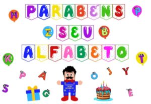 Kit completo seu alfabeto