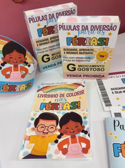 ARQUIVOS - KIT COM LEMBRANCINHAS DE FÉRIAS 2024 - Image 9