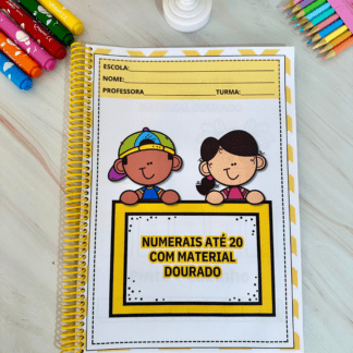 Apostila Numerais com material dourado