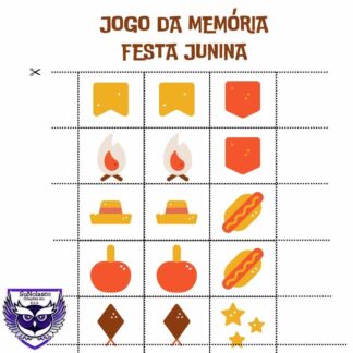 JOGO DA MEMÓRIA JUNINO